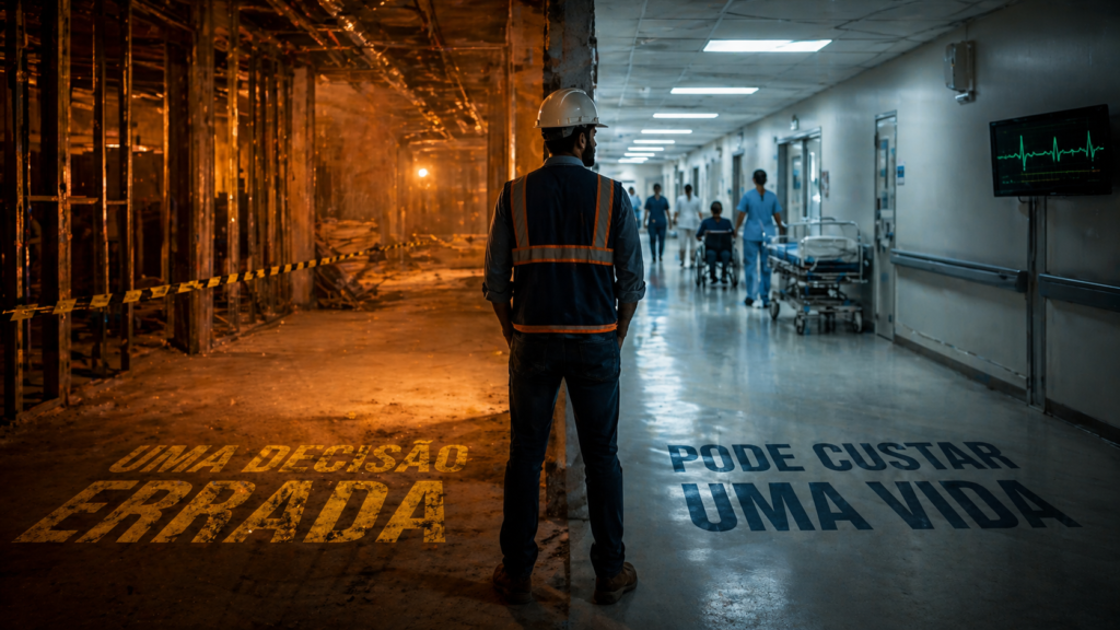 Obra em Hospital em Funcionamento: uma decisão errada pode custar uma vida